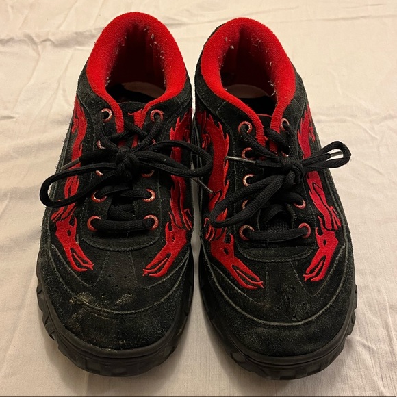 Vintage suede “Dragon” skate-shoes by 81 - Picture 2 of 7